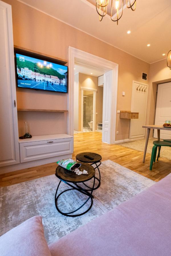 Black Gate - Quiet Studio In The Heart Of Old Town With Free Private Secured Parking Брашов Екстериор снимка